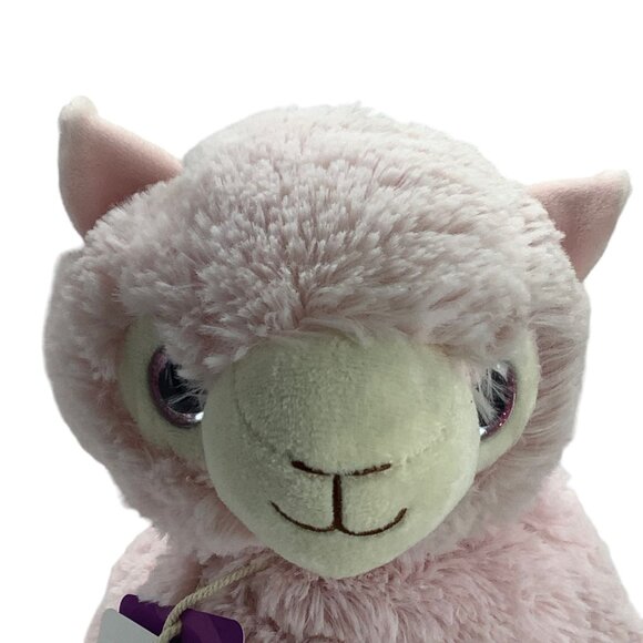 Warmies Llama Lavendar Scented Plush Stuffed Animal Heatable Pink NWT NEW - Picture 5 of 9